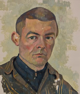 Original oil self portrait painting no.10315