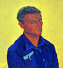 Original oil self portrait painting no.237