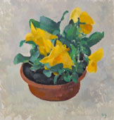 Original oil flower painting no.940
